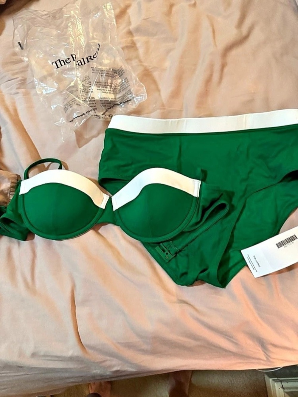 STAUD Jo Balconette Bikini Top & Devon High Rise Bikini Bottom & Devon High Rise